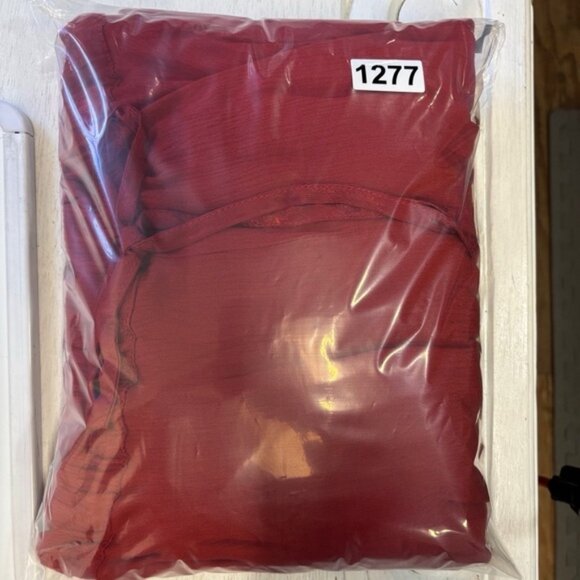 Lotus traders Maxi Dress M scoop neck Peasant Midevil cosplay babydoll witchy - Picture 6 of 6